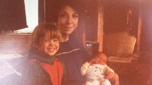 Sister, Grandma and me. 1985, Wales.