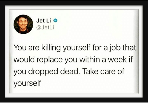 Jet Li knows.